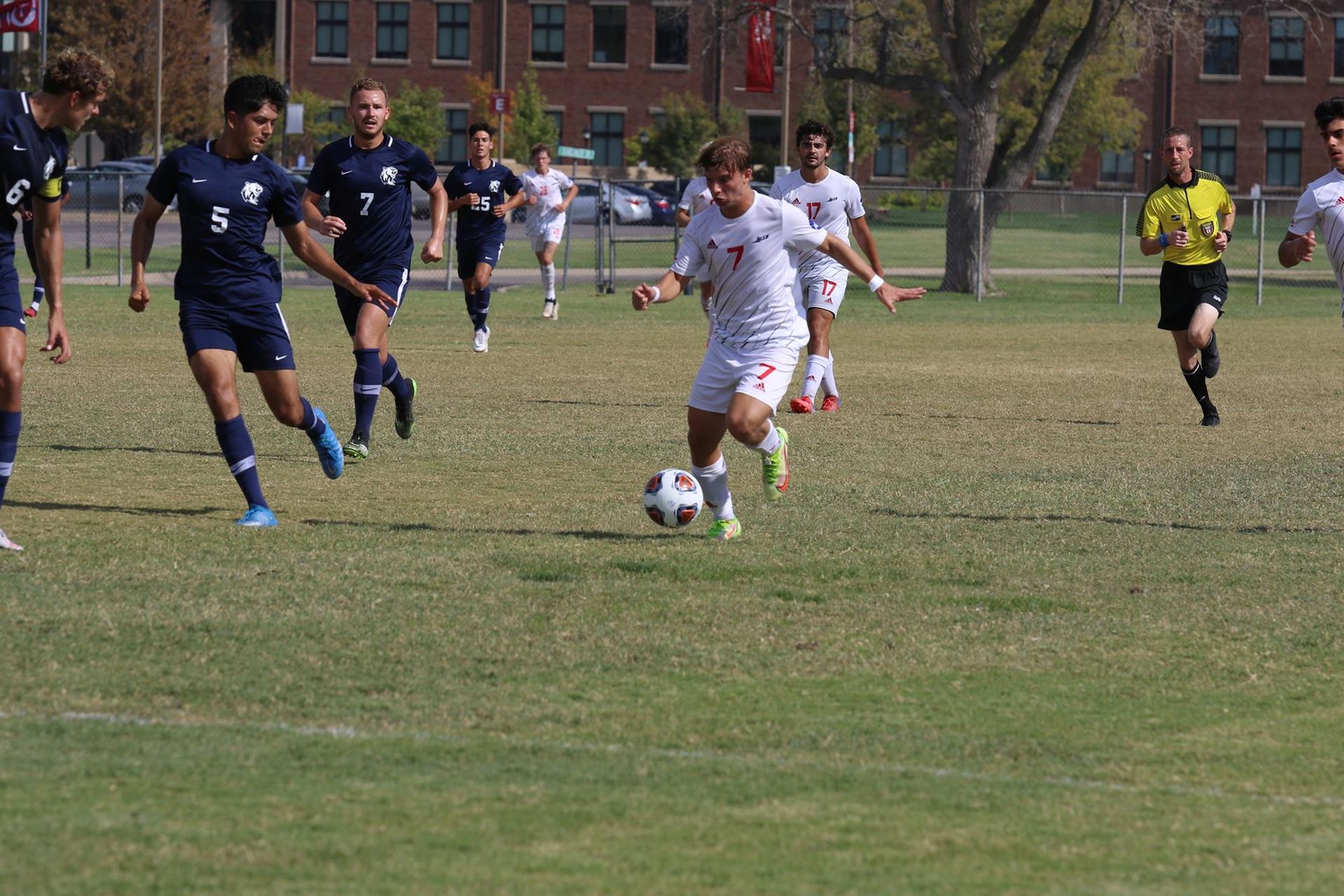 Men’s soccer hopes to stay positive after commanding first victory