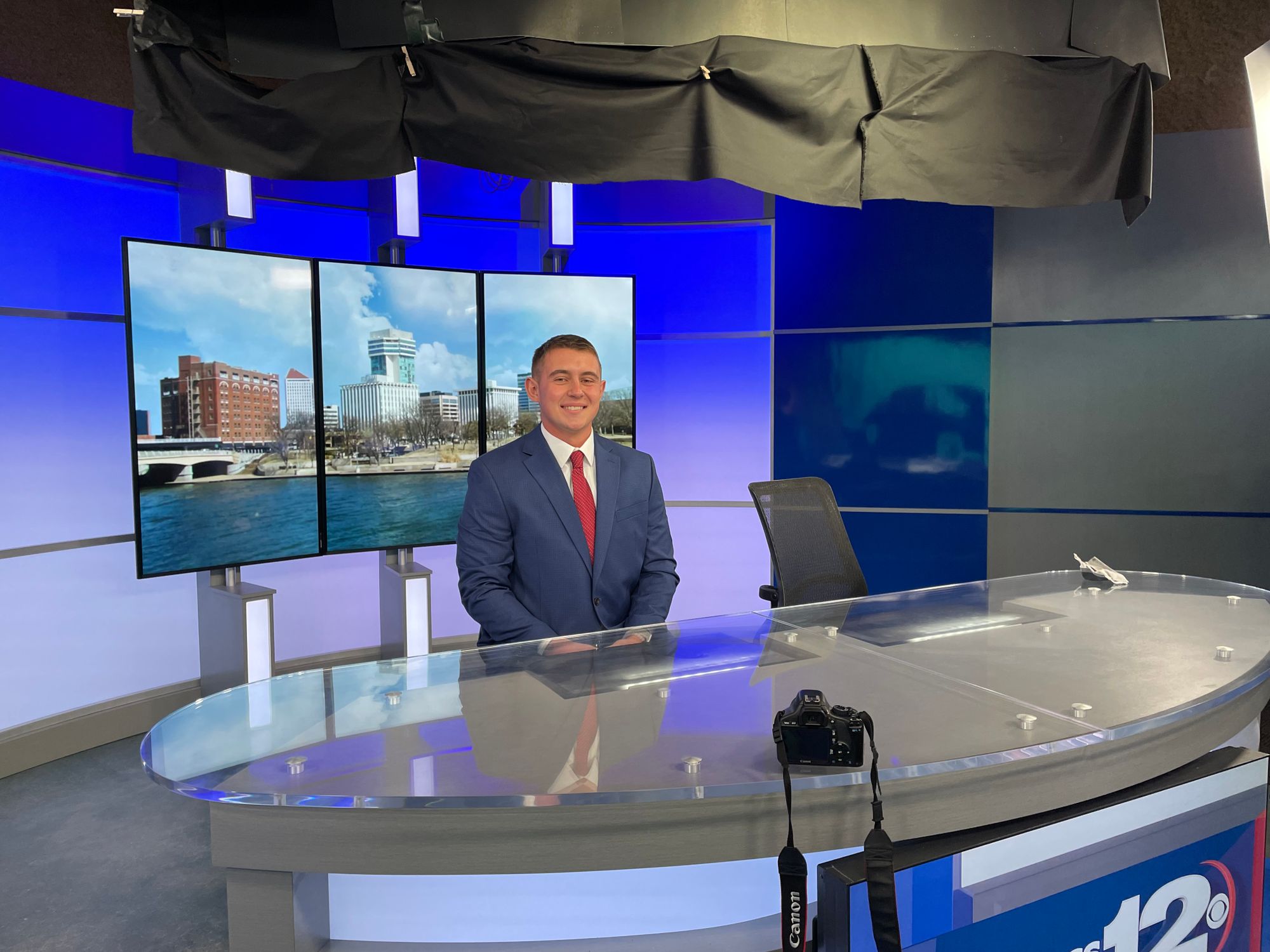 Vantage Editor-In-Chief Tejay Cleland joins KWCH TV