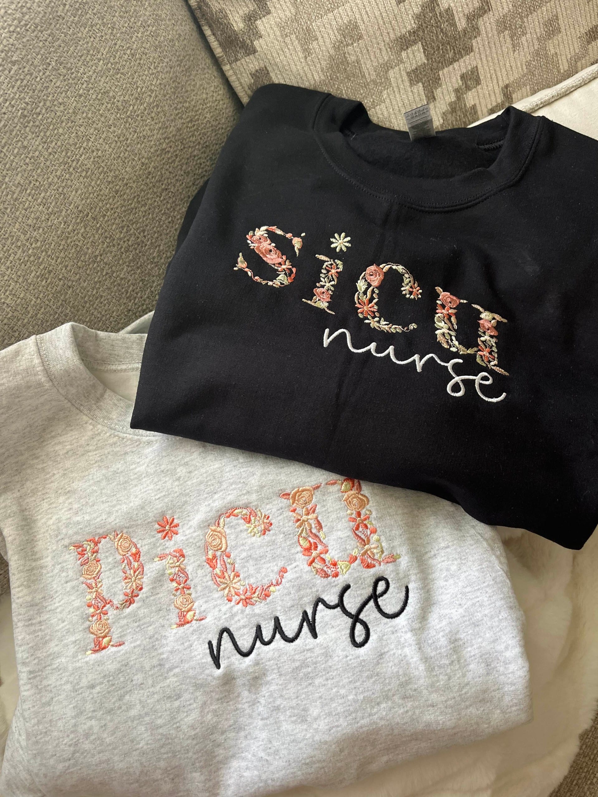 Nursing student starts her own embroidery business