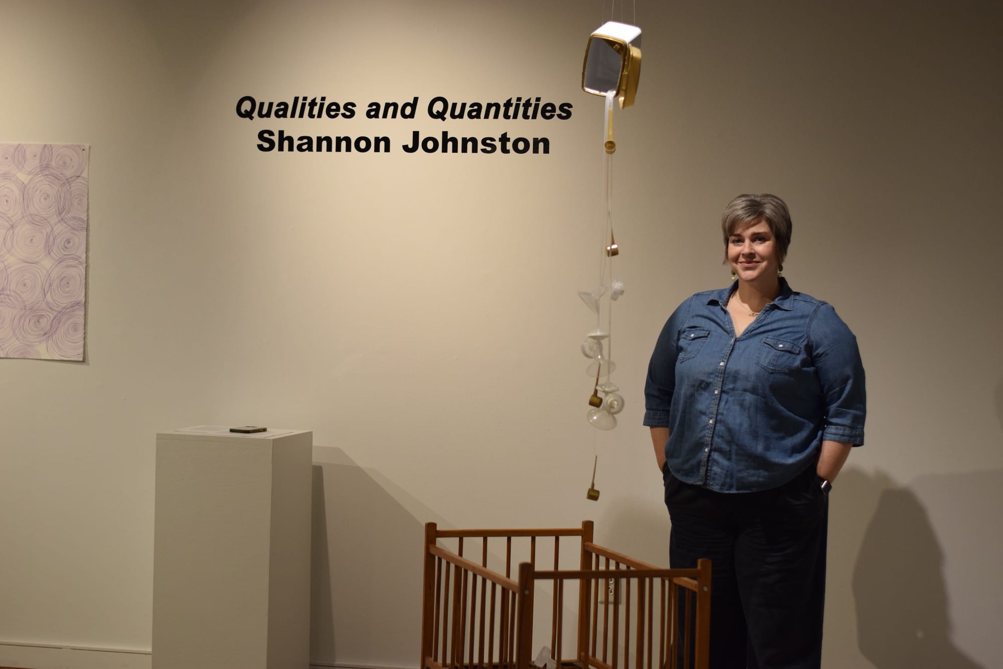 Motherhood inspired Newman professor’s art exhibit