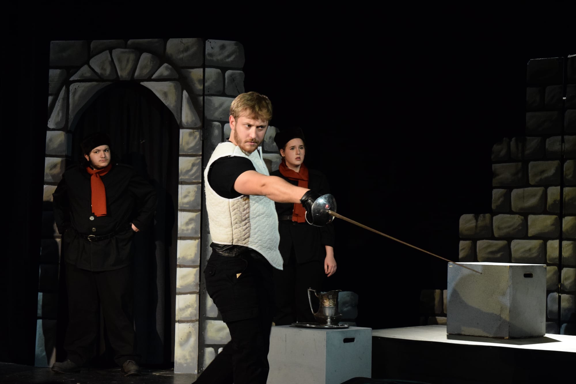 Newman’s shortened production of Hamlet opens tonight